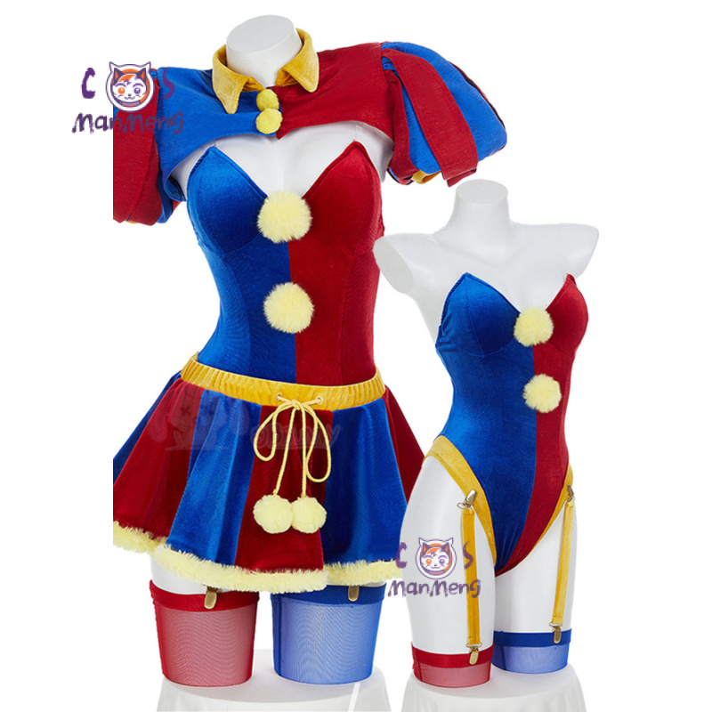 Anime Cosplay Outfit Girl - Аниме удивительный джокер девушка цифровой цирк
