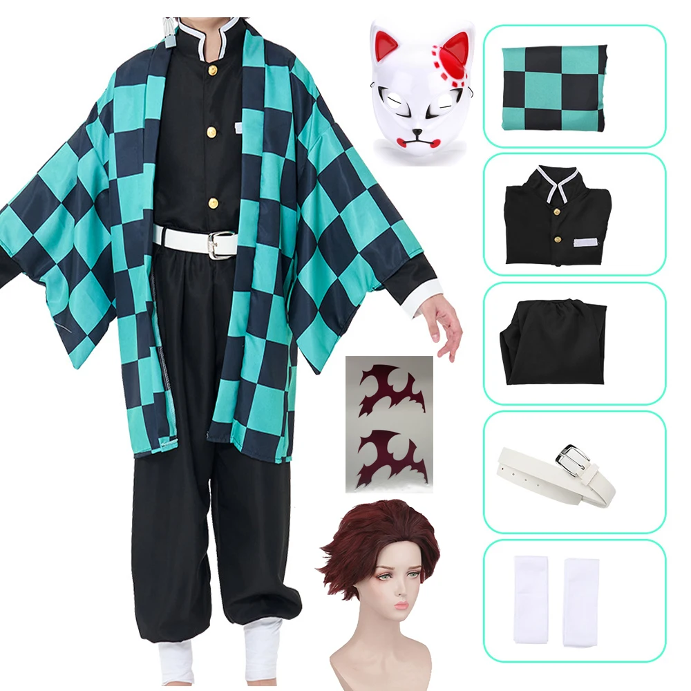 Anime Cosplay Demon Slayer - Аниме Demon Slayer Kamado Tanjirou Косплей