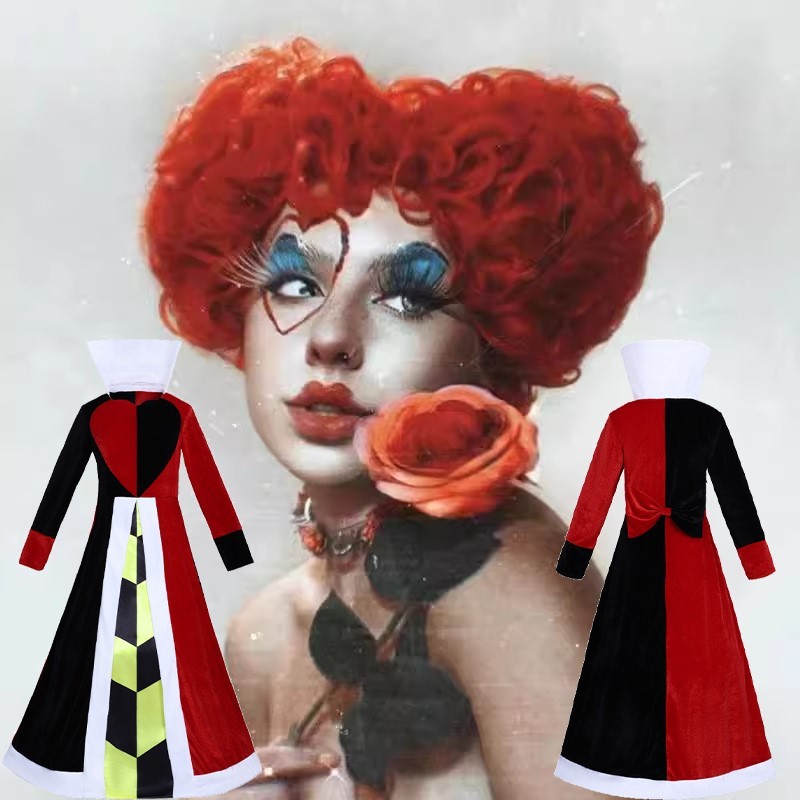 Anime Cosplay With Red Hair - Королева Аниме Красное Сердце Фильм Косплей