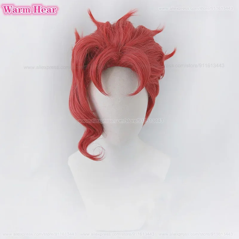 Anime Cosplay With Red Hair - Noriaki Kakyoin синтетический унисекс 30 см