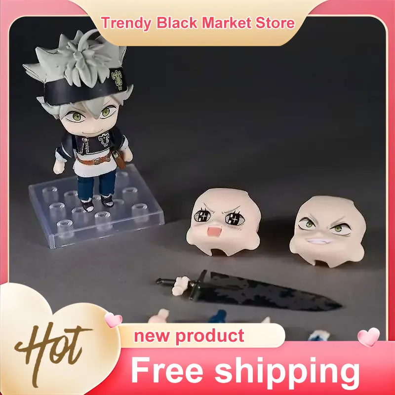 Black Clover Grimoire - Коллекционная фигурка Black Clover Asta Q