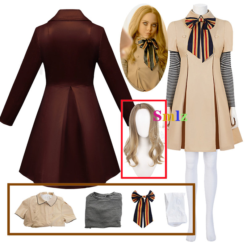 Anime Cosplay Ai - M3GAN Косплей Коричневые куртки Аниме Косплей