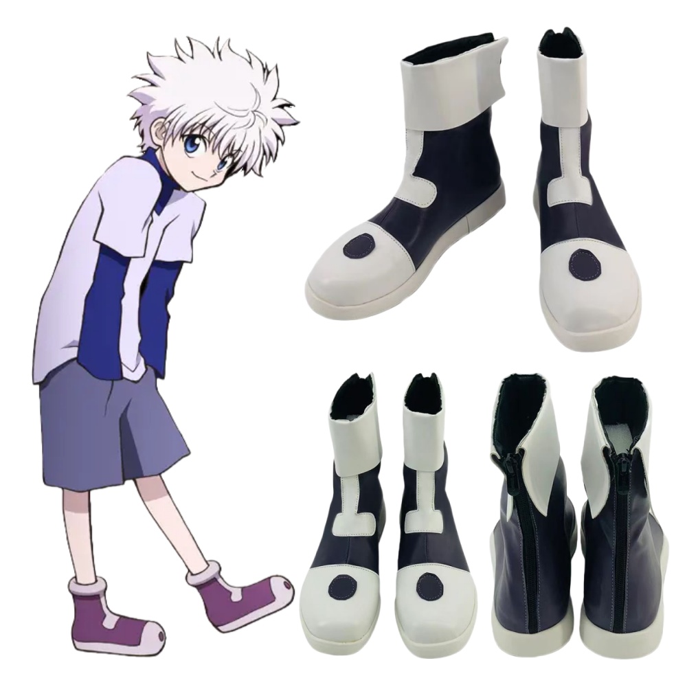 Cosplay Anime Killua Zoldyck - Обувь для косплея Killua Zoldyck, обувь