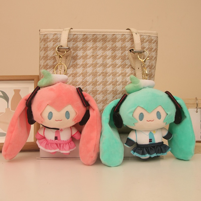 Anime Cosplay Girlfriend - Новая плюшевая игрушка-брелок Hatsune Miku: милая