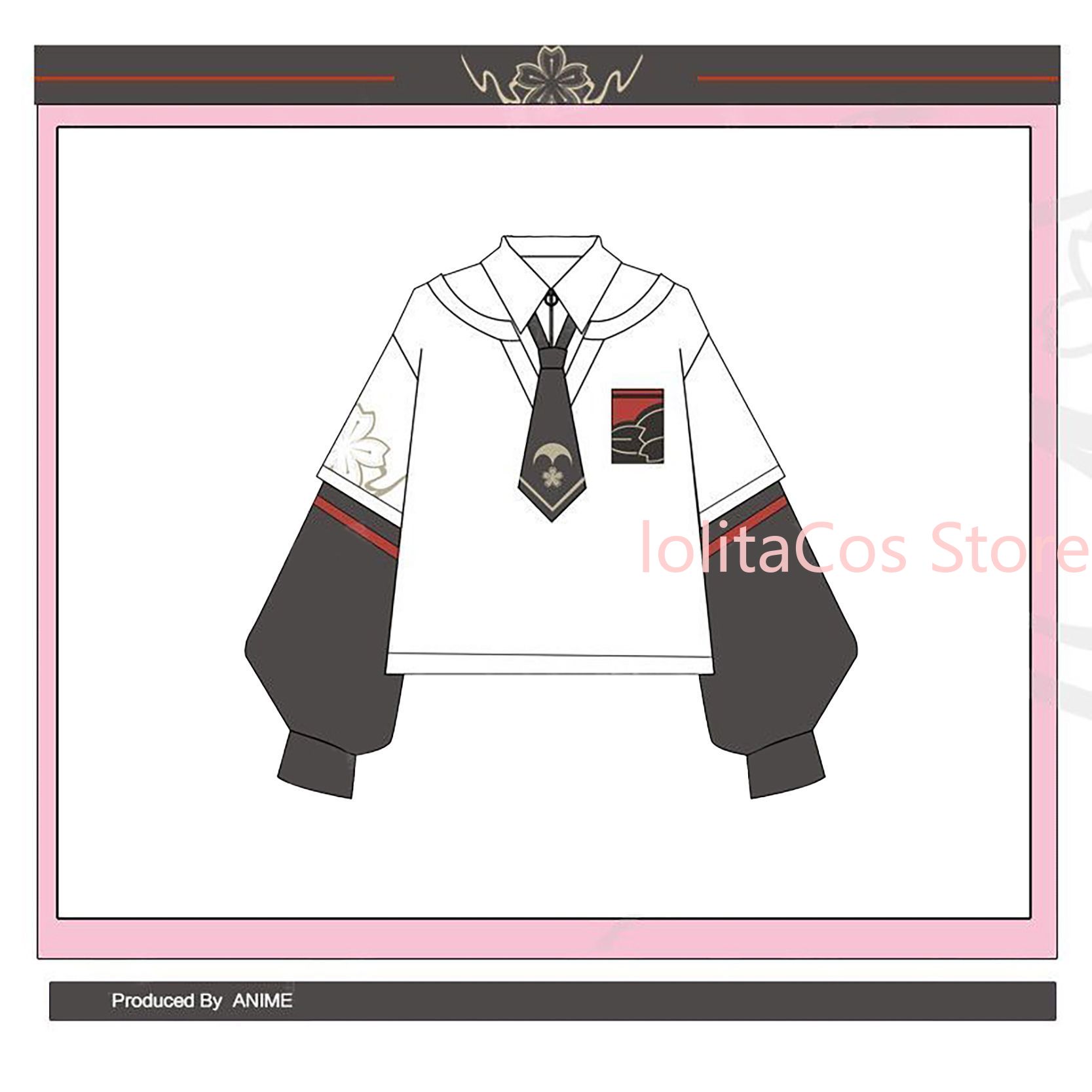 Anime Cosplay Outfit Girl - Новая одежда по мотивам Honkai: Star