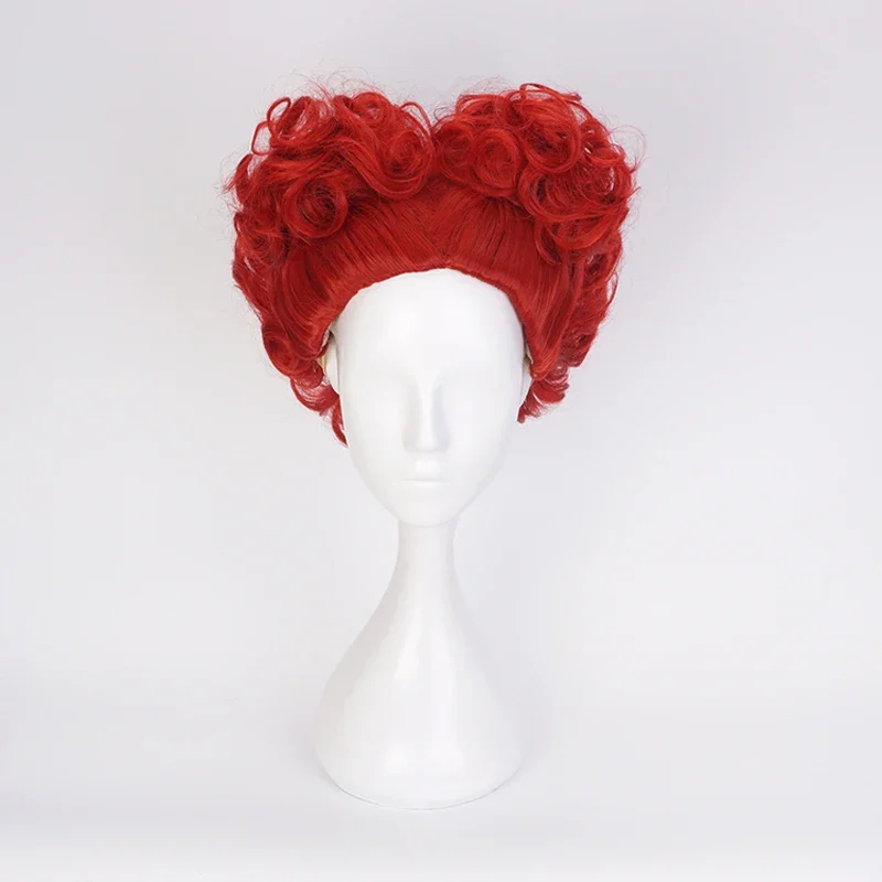 Anime Cosplay With Red Hair - Парик для косплея Alice Red Queen