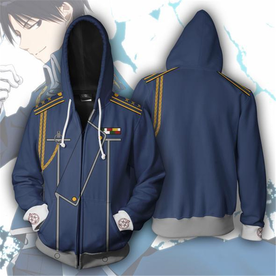 Fullmetal Alchemist Coat - Аниме-костюмы: толстовки, спортивные костюмы, верхняя одежда.
