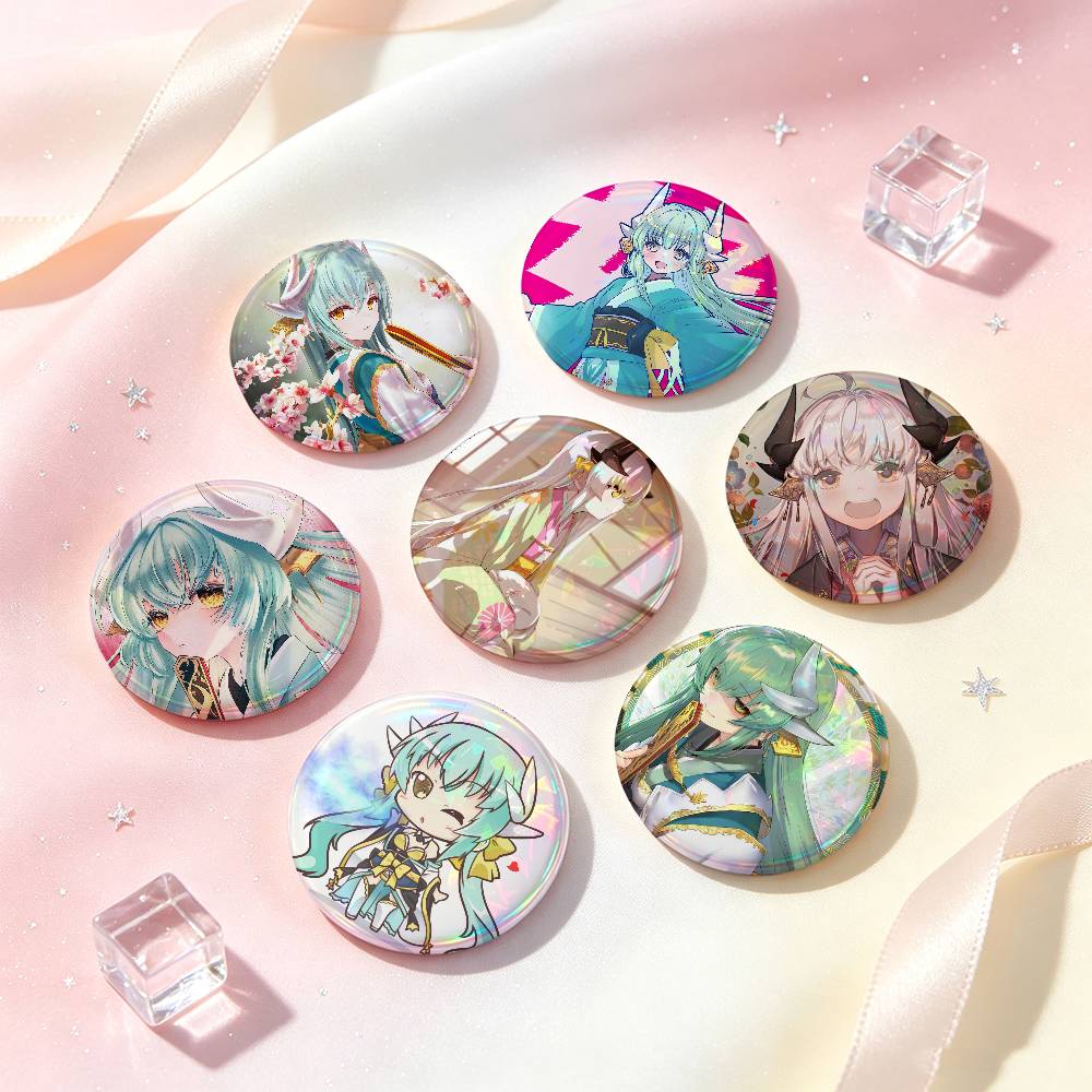 Anime Cosplay Girlfriend - Значки Kiyohime Fate Anime Girl, круглые,