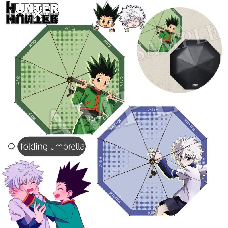 Cosplay Anime Killua Zoldyck - Новый складной зонт Hunter Hunter Gon