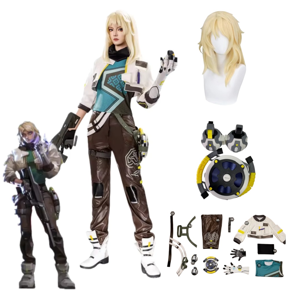 Cosplay Anime Women - Костюм для косплея Deadlock, реквизит, костюмы