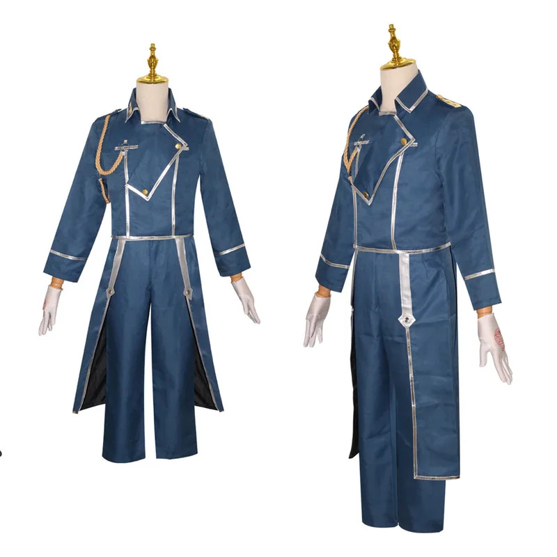 Fullmetal Alchemist Coat - Аниме Стальной алхимик Рой Мустанг Косплей