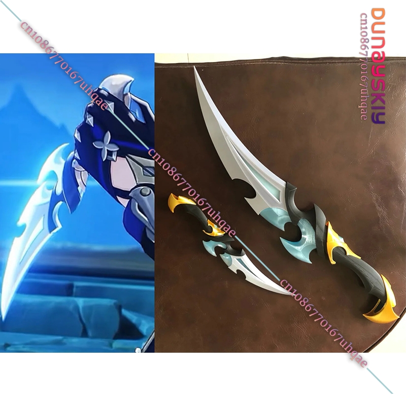 Anime Cosplay Events - SAIKOU%Genshin Impact Лохен: 3D-печатная копия кинжала,