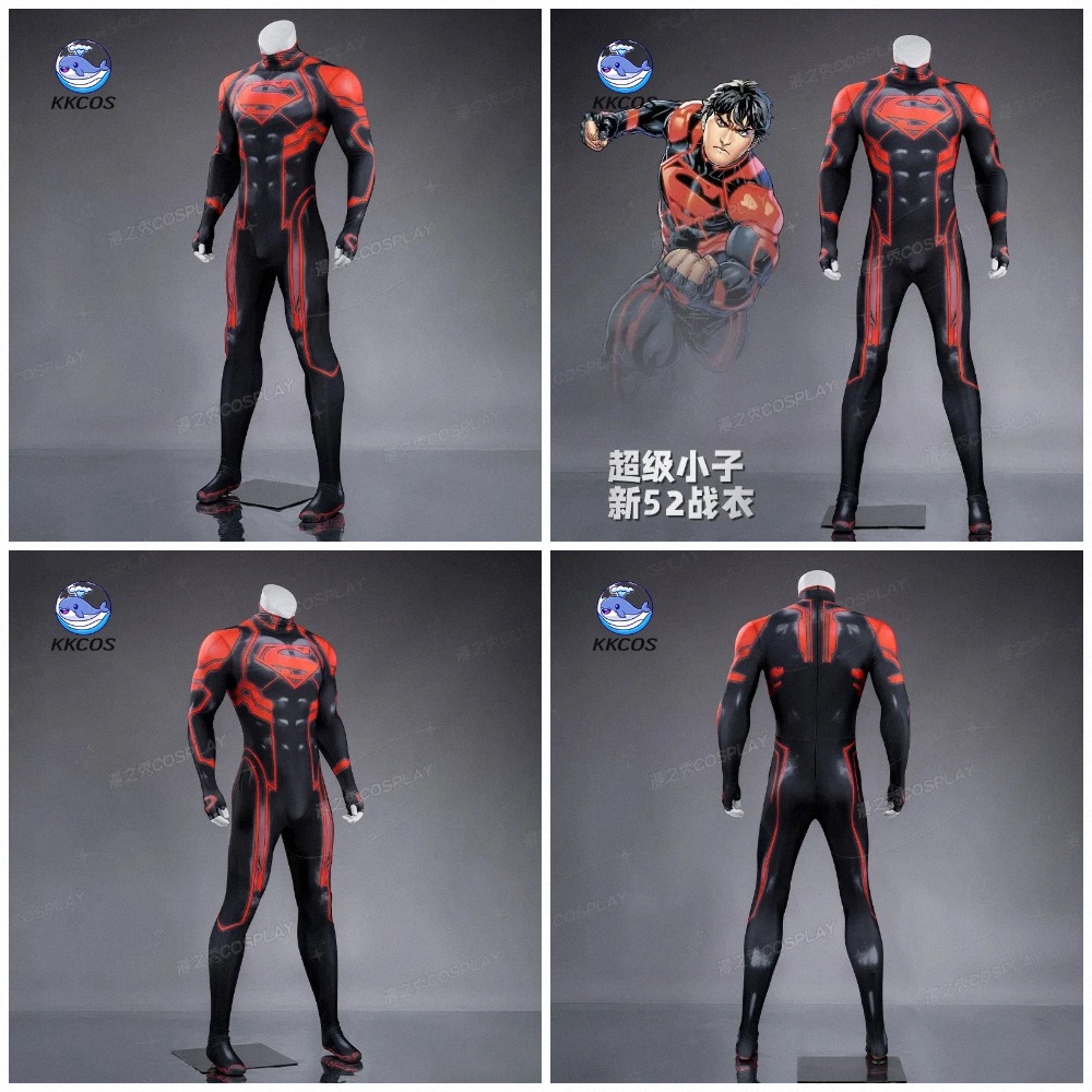 Anime Cosplay Male - KKCos Новый Супербой 52 ‌ Кон-Эл