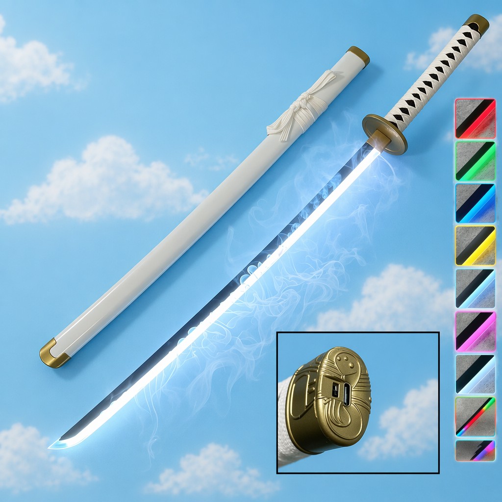 40-дюймовый цельный меч-катана – обзор и цена Anime Cosplay Katana