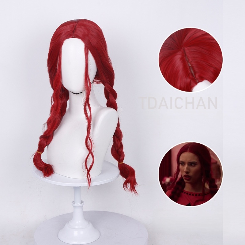 Красный парик для косплея в ст – обзор и цена Anime Cosplay With Red Hair
