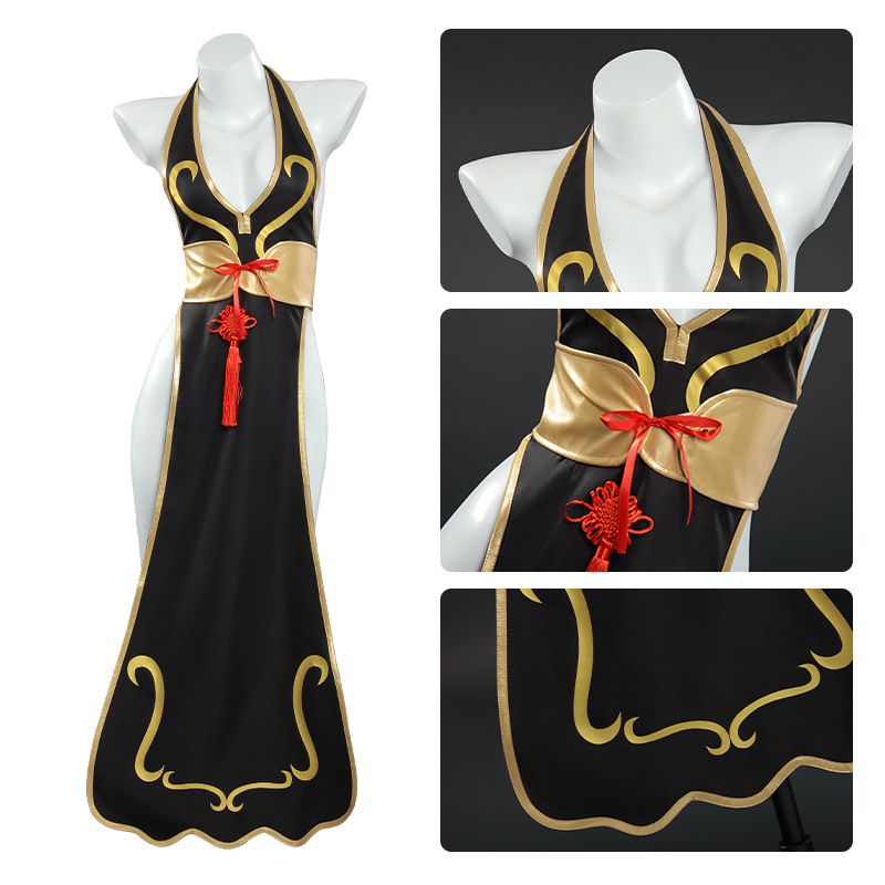 Костюм для косплея Чун-Ли из S – обзор и цена Anime Cosplay Outfit Girl