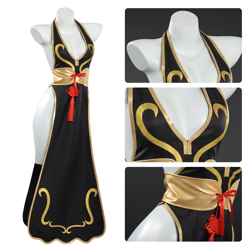 Костюм для косплея Чун-Ли из S – обзор и цена Anime Cosplay Outfit Girl