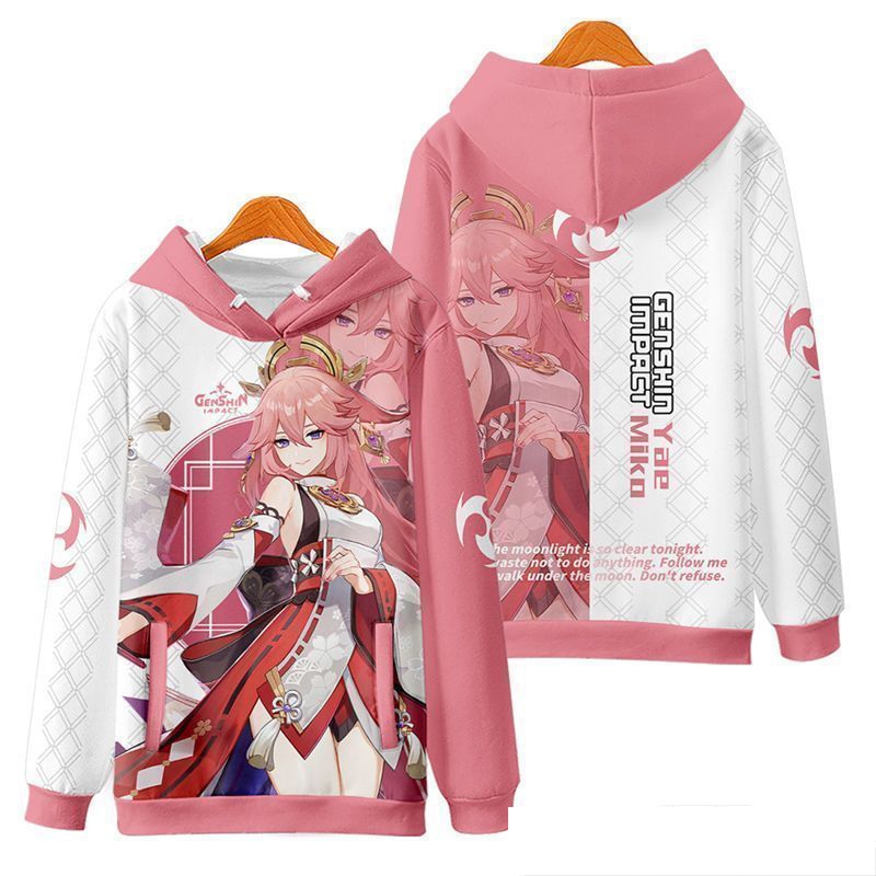 Новые игры Genshin Impact Yae  – обзор и цена Cosplay Anime Yae Miko