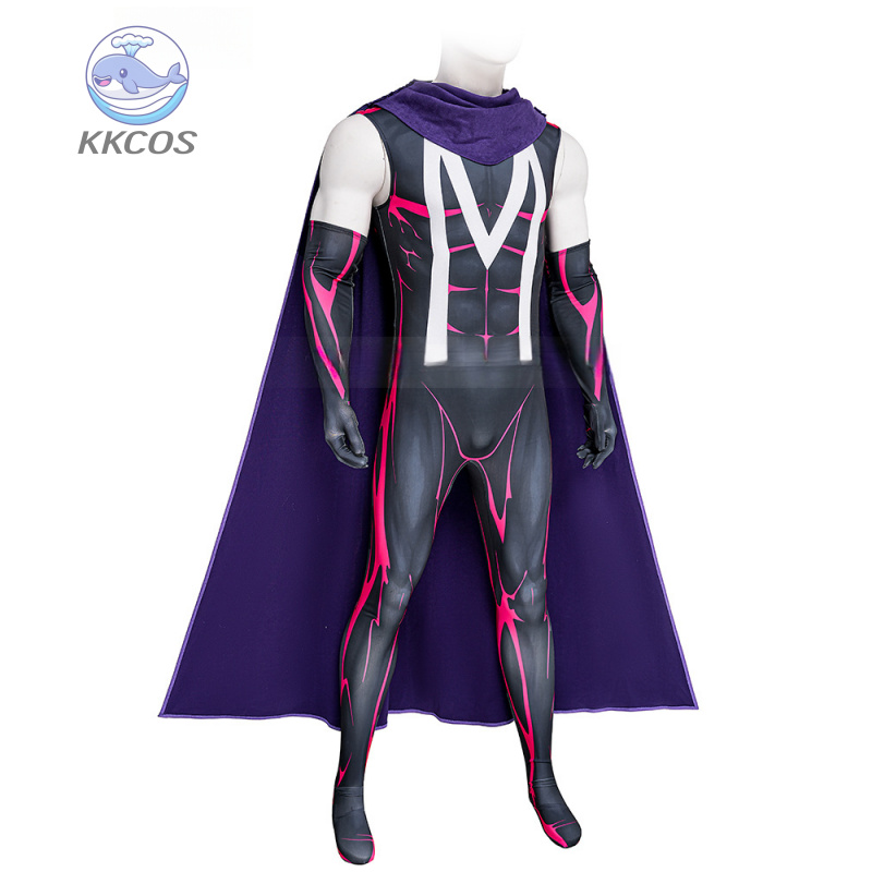Костюм для косплея Magneto, ко – обзор и цена Anime Cosplay Jumpsuit
