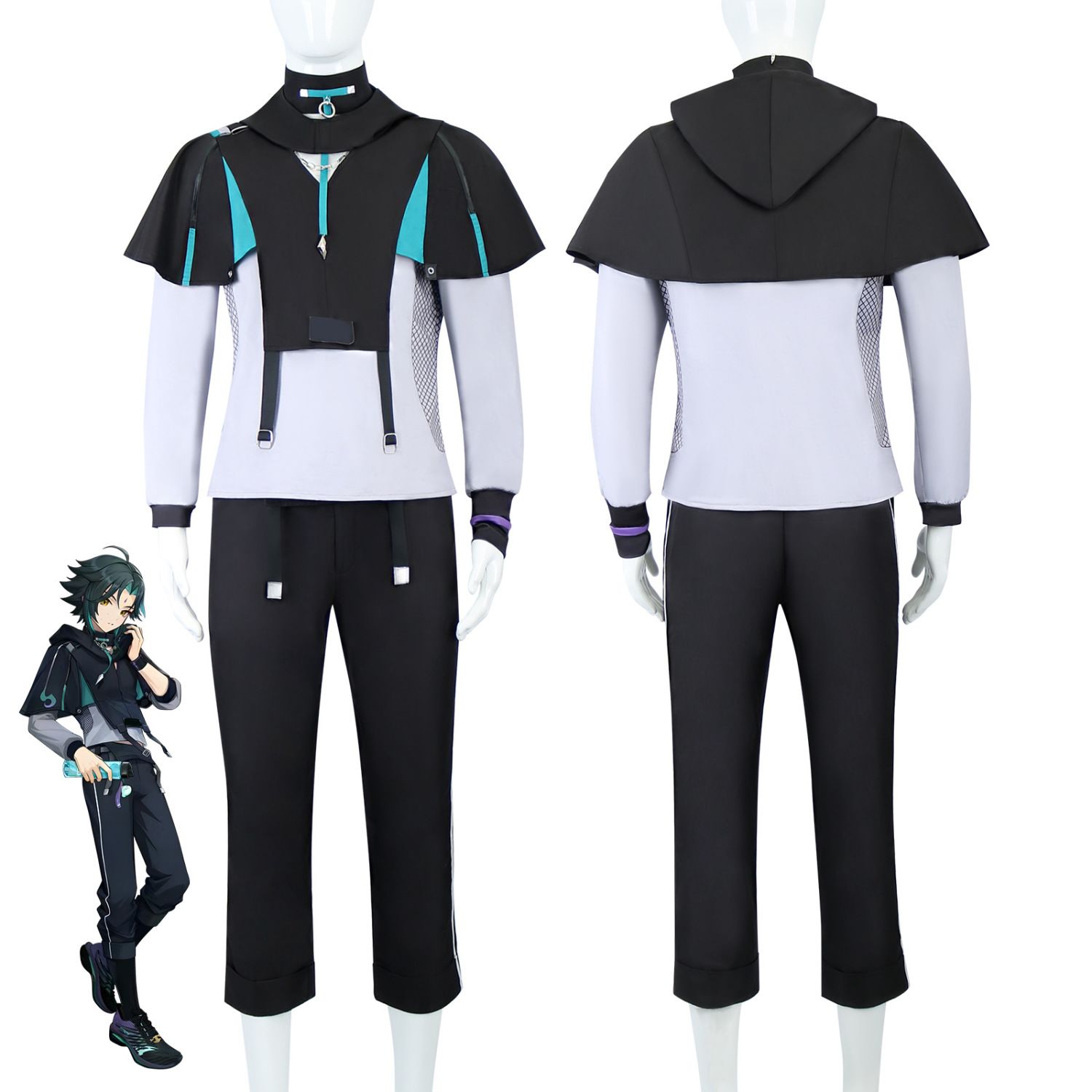 Костюм Сяо на Хэллоуин по игре – обзор и цена Anime Cosplay Male