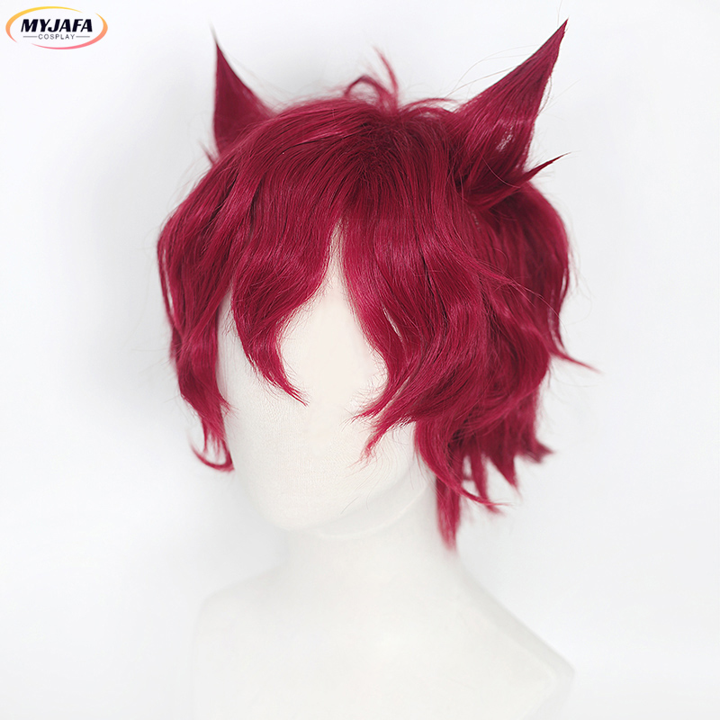 Sett Косплей Парик Игра LOL He – обзор и цена Anime Cosplay With Red Hair