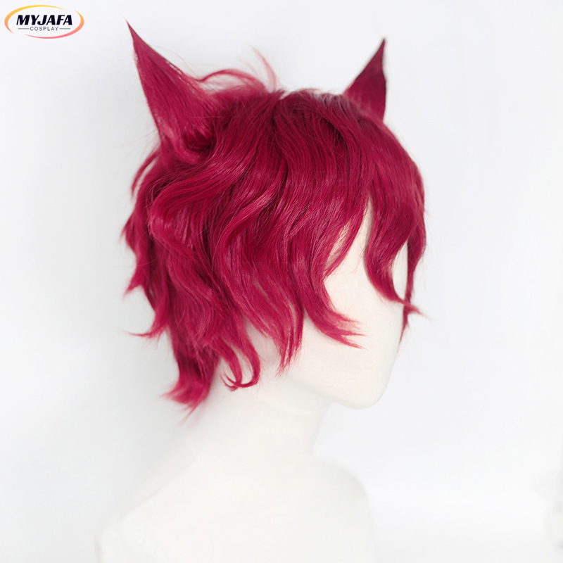 Sett Косплей Парик Игра LOL He – обзор и цена Anime Cosplay With Red Hair