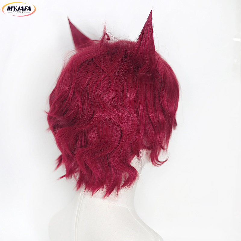 Sett Косплей Парик Игра LOL He – обзор и цена Anime Cosplay With Red Hair