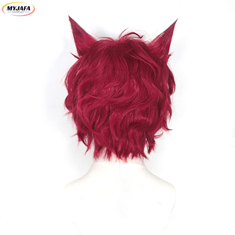 Sett Косплей Парик Игра LOL He – обзор и цена Anime Cosplay With Red Hair
