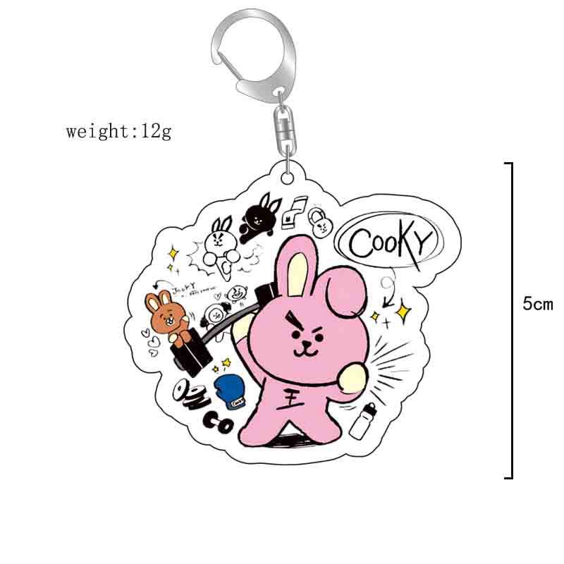 Акриловый брелок BT21 с аниме- – обзор и цена Anime Cosplay Girlfriend
