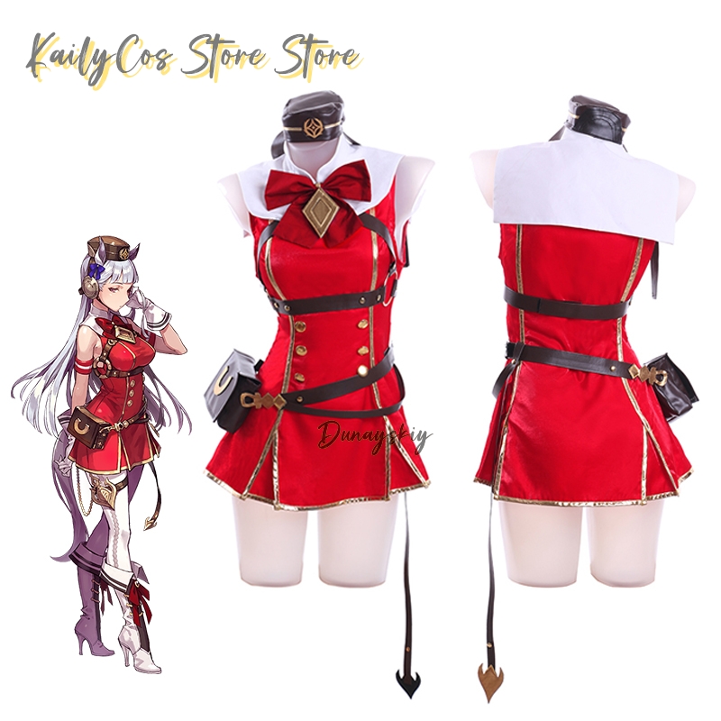 Золотой корабль Косплей Костюм – обзор и цена Anime Cosplay With Red Hair