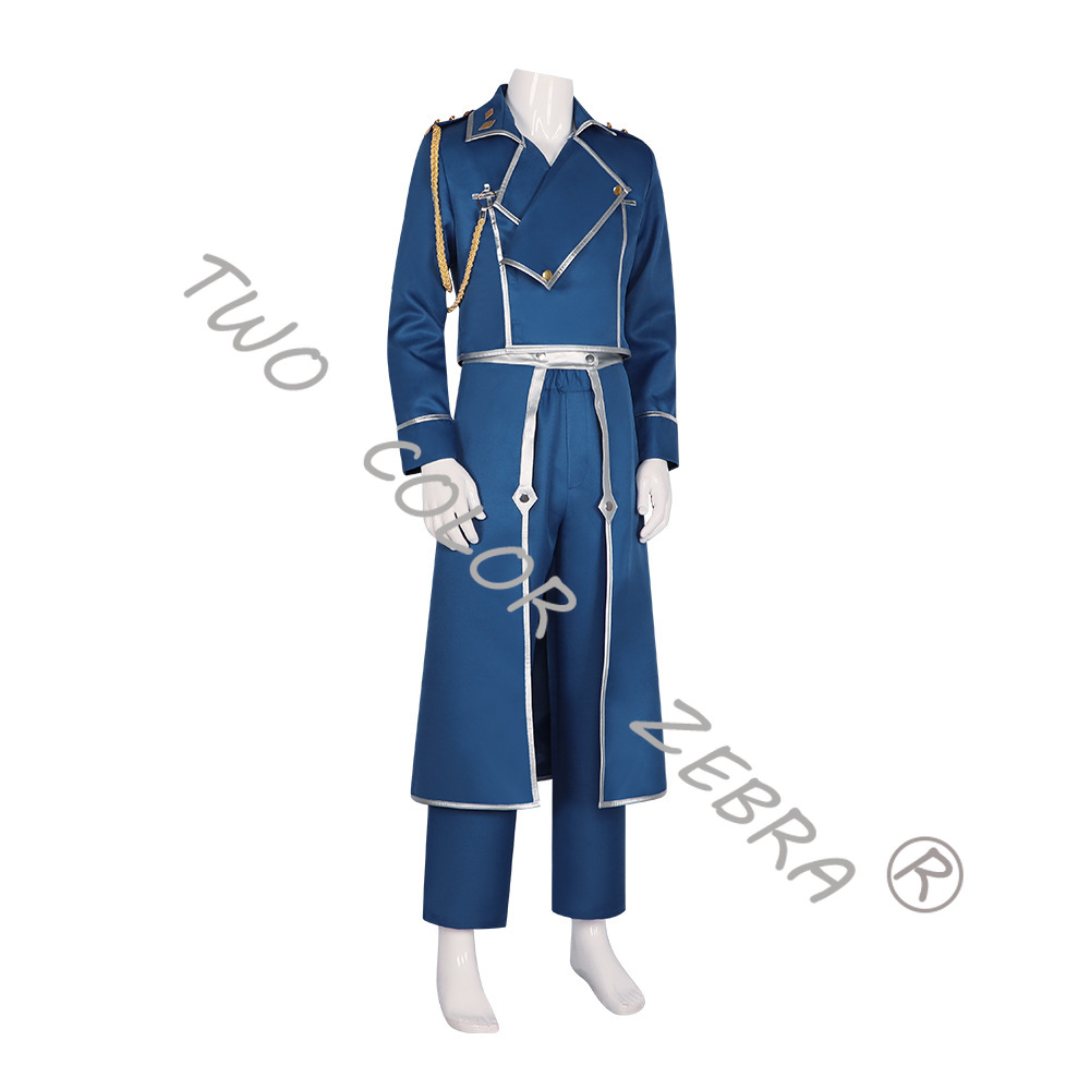 Костюм для косплея: синий воен – обзор и цена Fullmetal Alchemist Coat