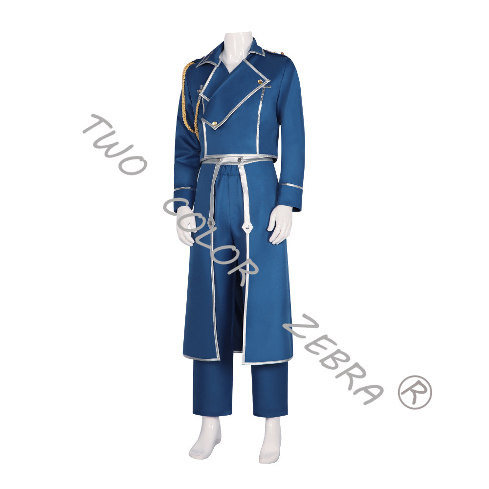Костюм для косплея: синий воен – обзор и цена Fullmetal Alchemist Coat