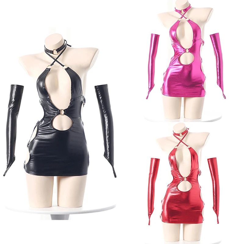 Кожаное платье в стиле аниме д – обзор и цена Anime Cosplay Outfit Girl