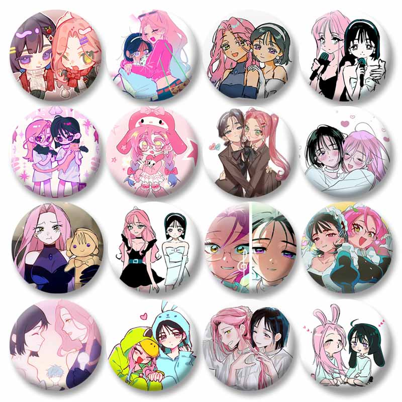 Крутые значки с аниме-девушкам – обзор и цена Anime Cosplay Girlfriend
