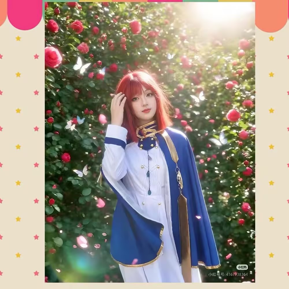 Костюмы для косплея Shirayuki, – обзор и цена Anime Cosplay With Red Hair