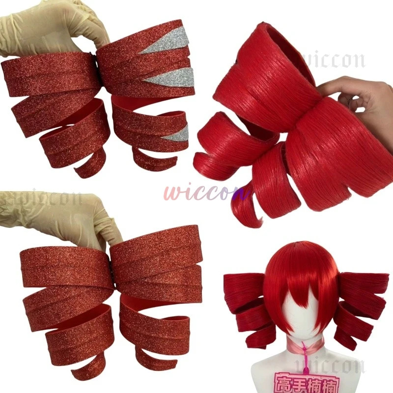 DY20Kasane Teto костюмы для ко – обзор и цена Anime Cosplay With Red Hair