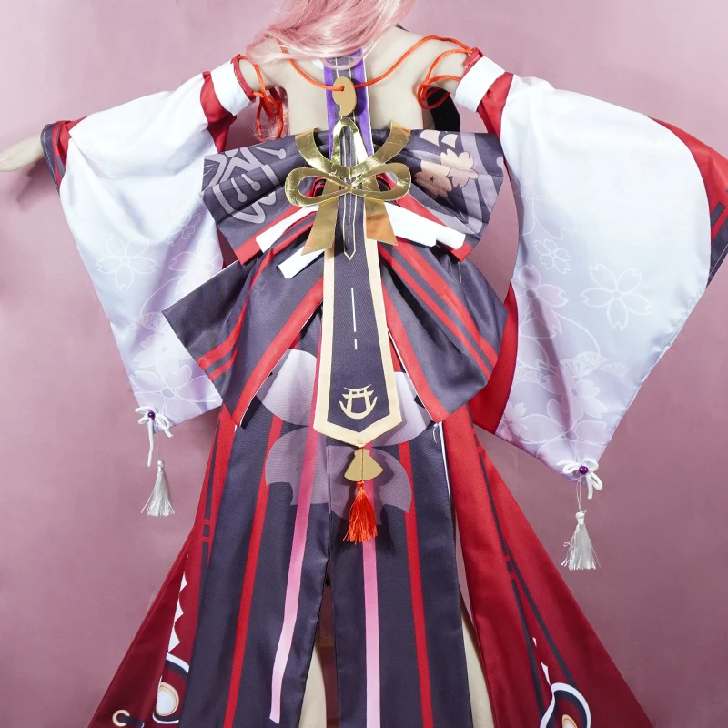 Yae Miko Косплей Костюм Ударна – обзор и цена Cosplay Anime Yae Miko