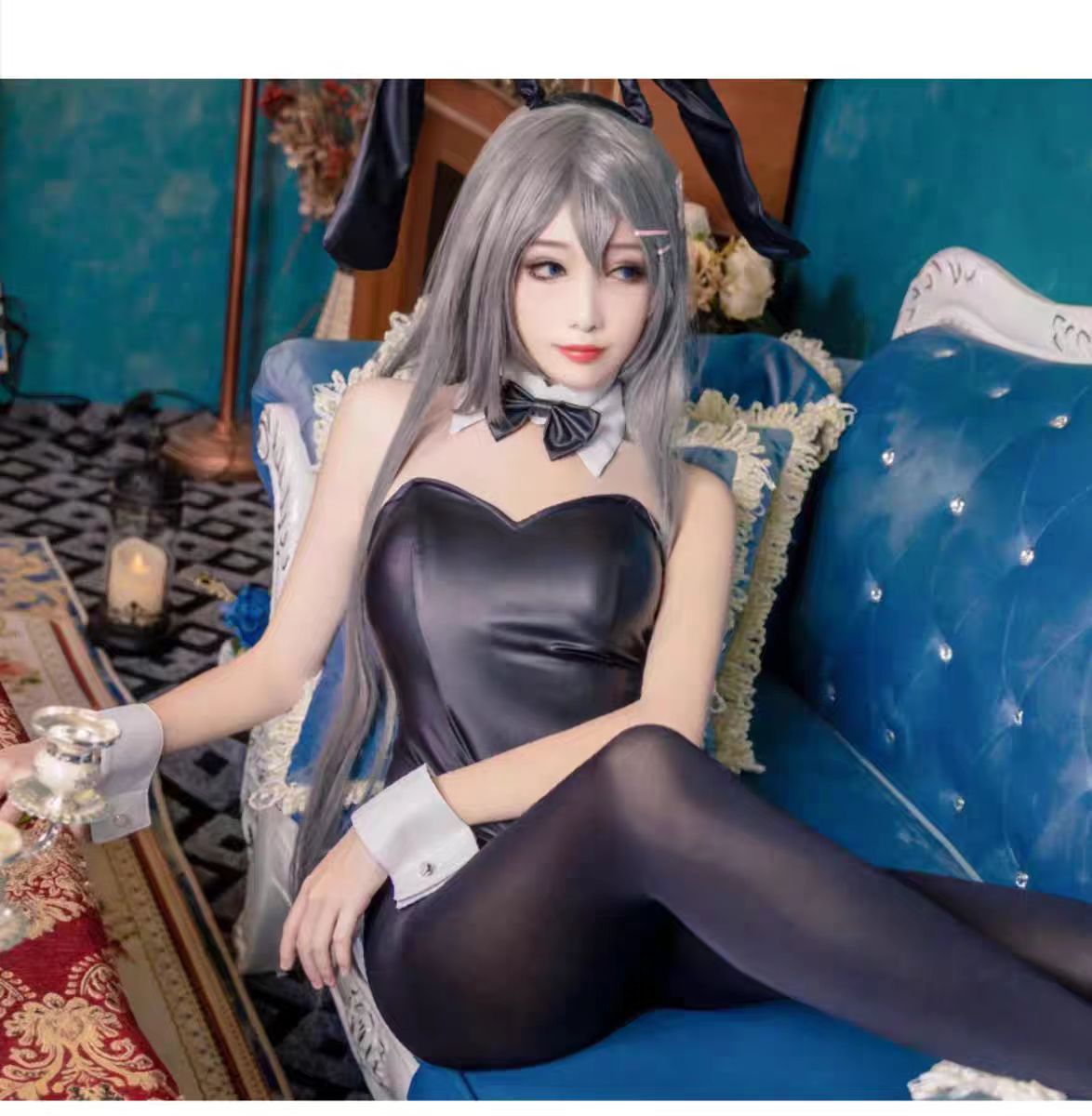 Сексуальный костюм кролика Sak – обзор и цена Anime Cosplay Jumpsuit