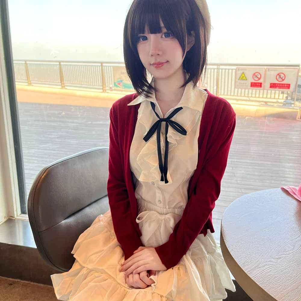 Красное пальто для девочек, ру – обзор и цена Anime Cosplay Girlfriend