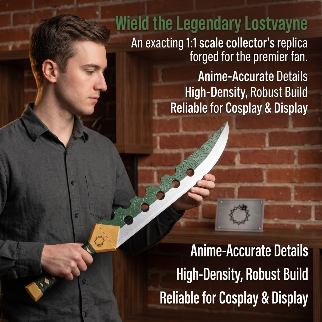 28-дюймовый меч-катана Мелиода – обзор и цена Anime Cosplay Katana