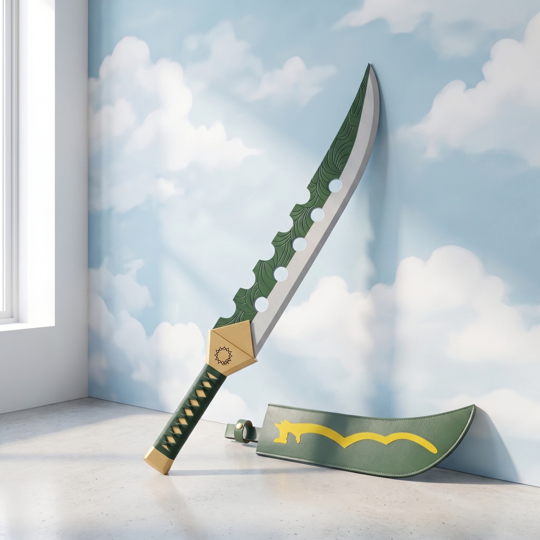 28-дюймовый меч-катана Мелиода – обзор и цена Anime Cosplay Katana