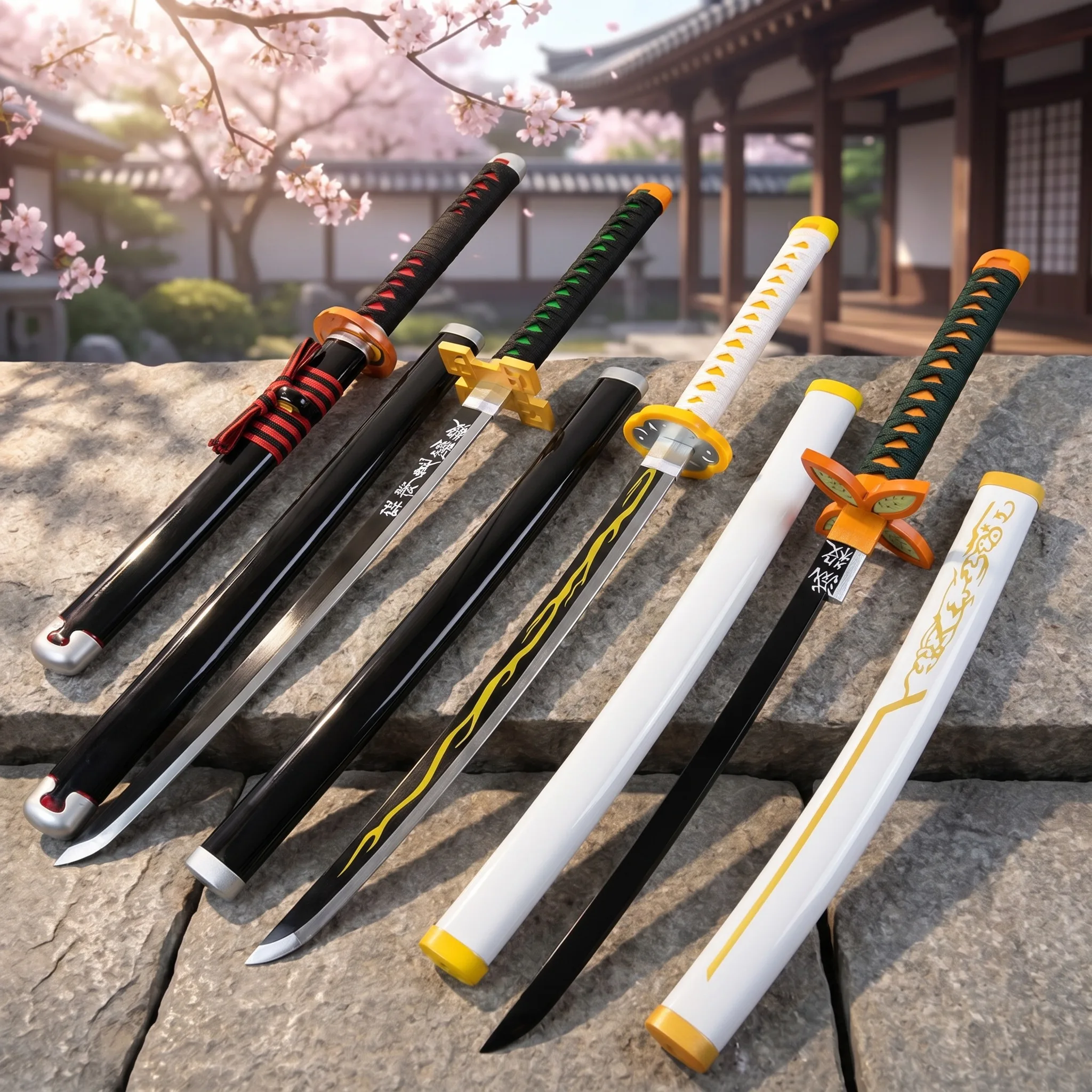 Меч-катана «Истребитель демоно – обзор и цена Anime Cosplay Katana