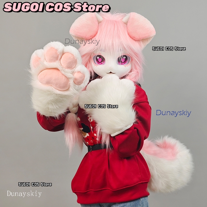 aBcSCS*Fursuit Head Kigurumi C – обзор и цена Anime Cosplay With Mask