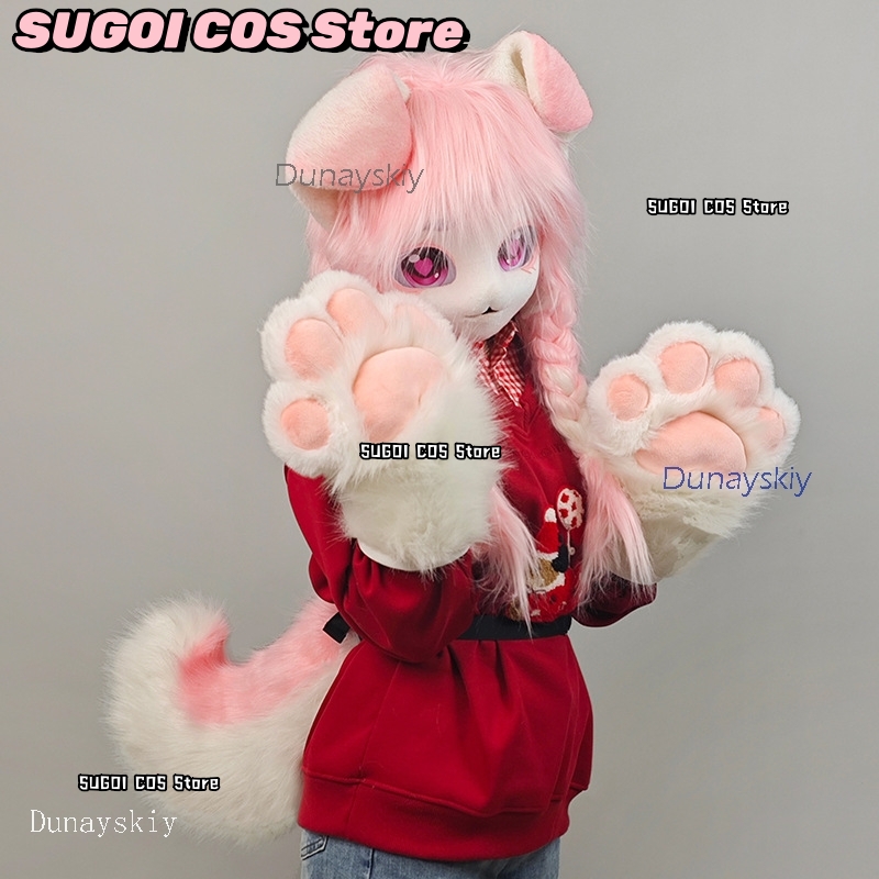 aBcSCS*Fursuit Head Kigurumi C – обзор и цена Anime Cosplay With Mask