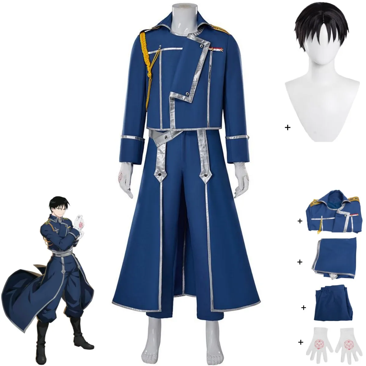 Костюм для косплея Роя Мастенг – обзор и цена Fullmetal Alchemist Coat