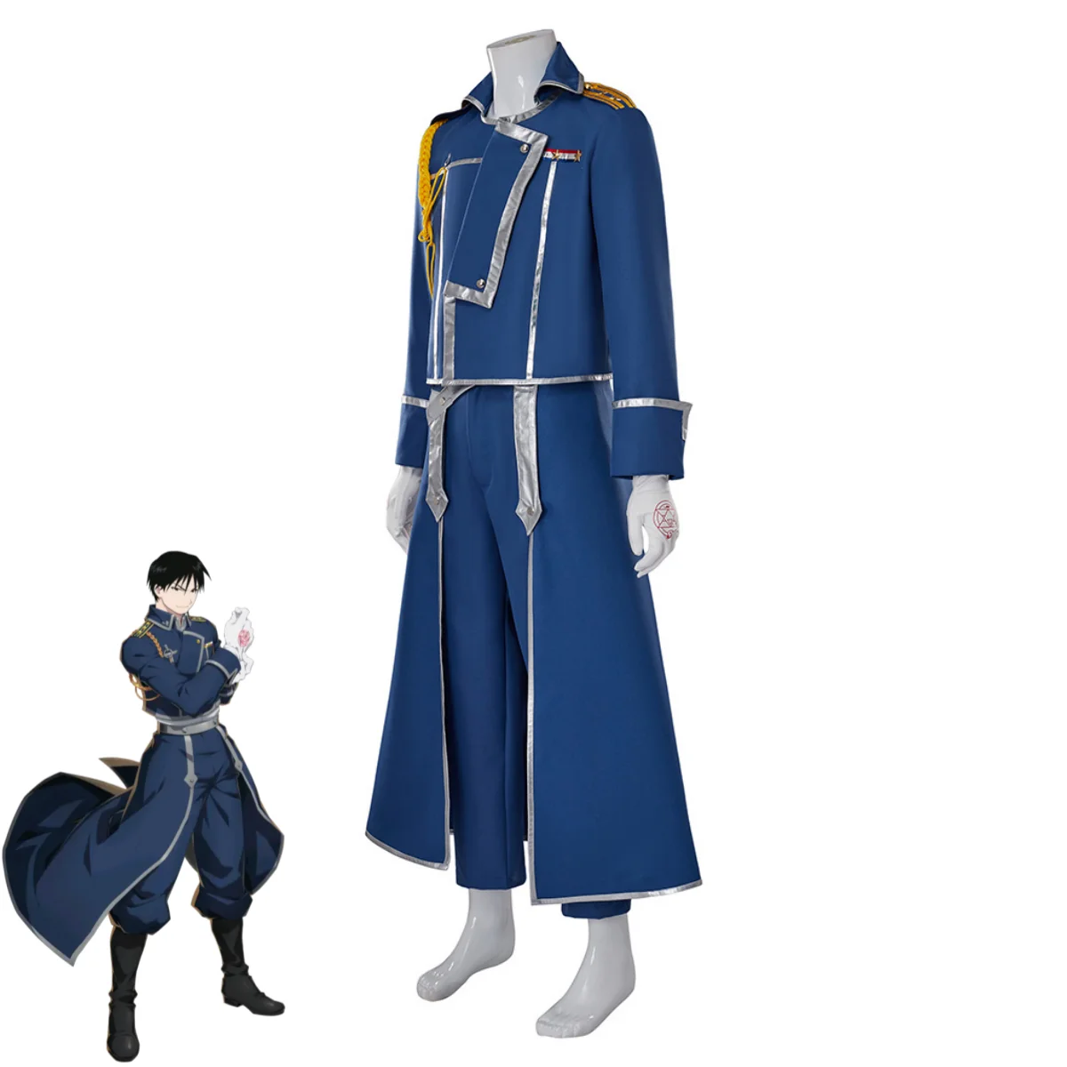 Костюм для косплея Роя Мастенг – обзор и цена Fullmetal Alchemist Coat