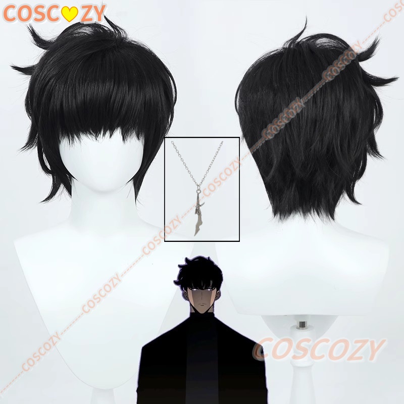 Sung Jinwoo Косплей Парик из а – обзор и цена Cosplay Anime Solo