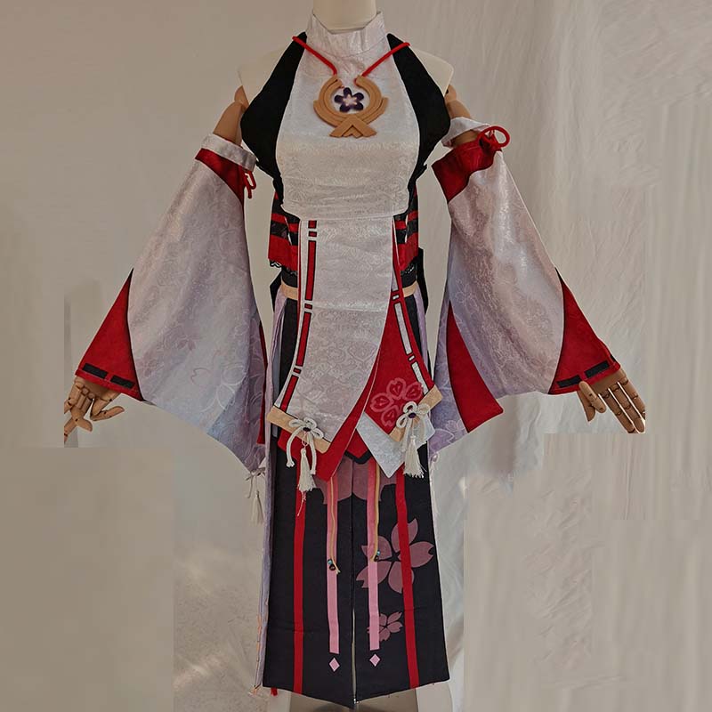 Yae Miko полный комплект Guuji – обзор и цена Cosplay Anime Yae Miko