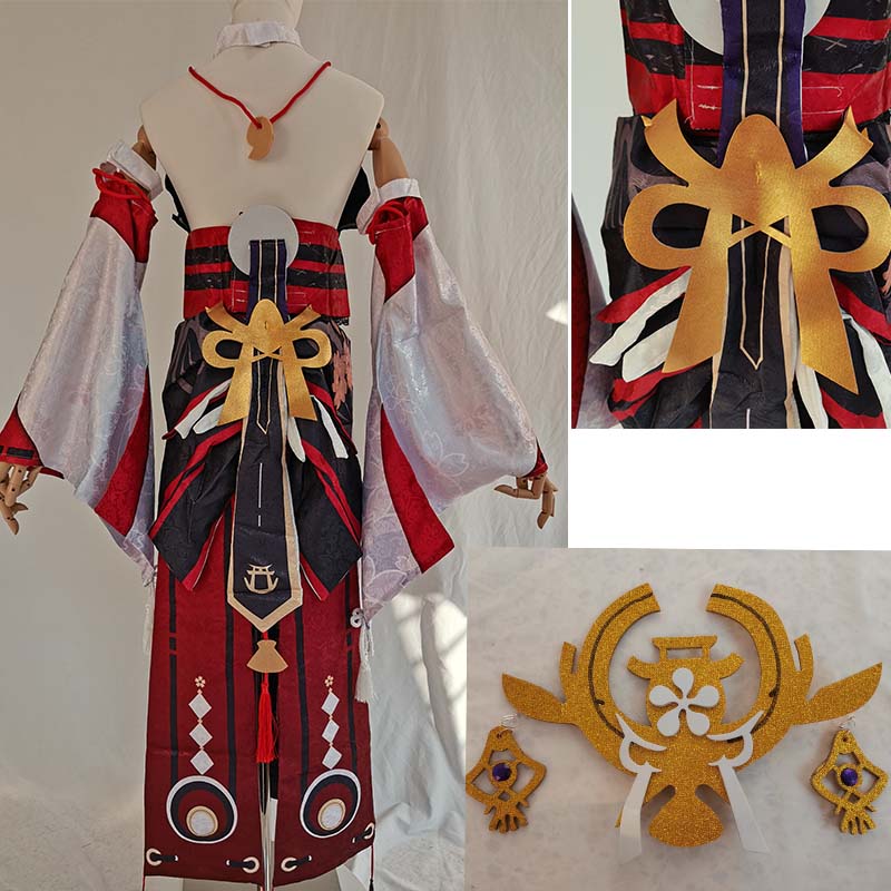 Yae Miko полный комплект Guuji – обзор и цена Cosplay Anime Yae Miko