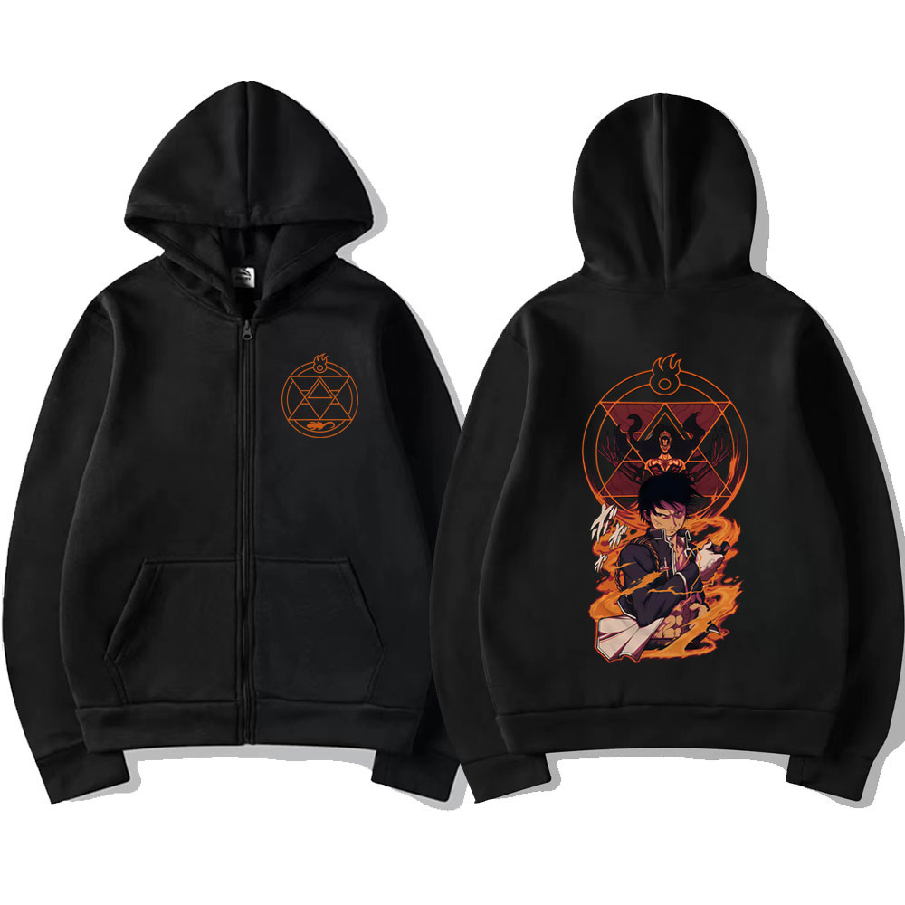 Аниме-худи на молнии с принтом – обзор и цена Fullmetal Alchemist Coat
